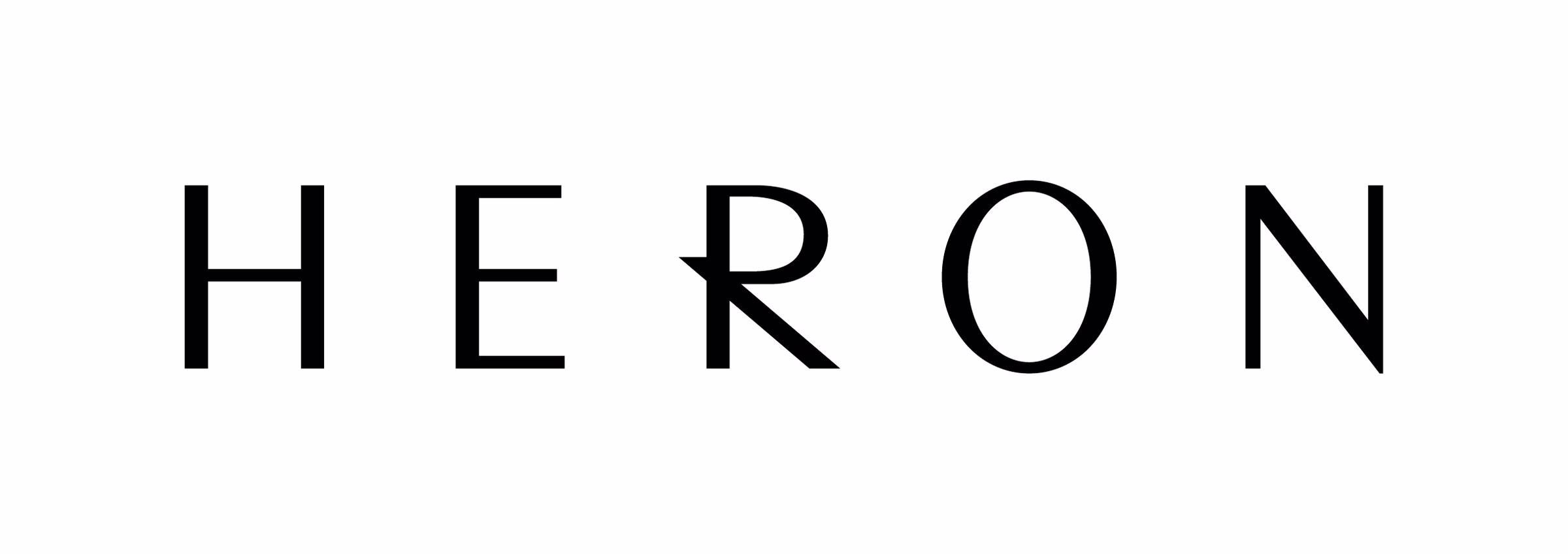 Hotel Heron Curio Collection by Hilton wordmark logo in black