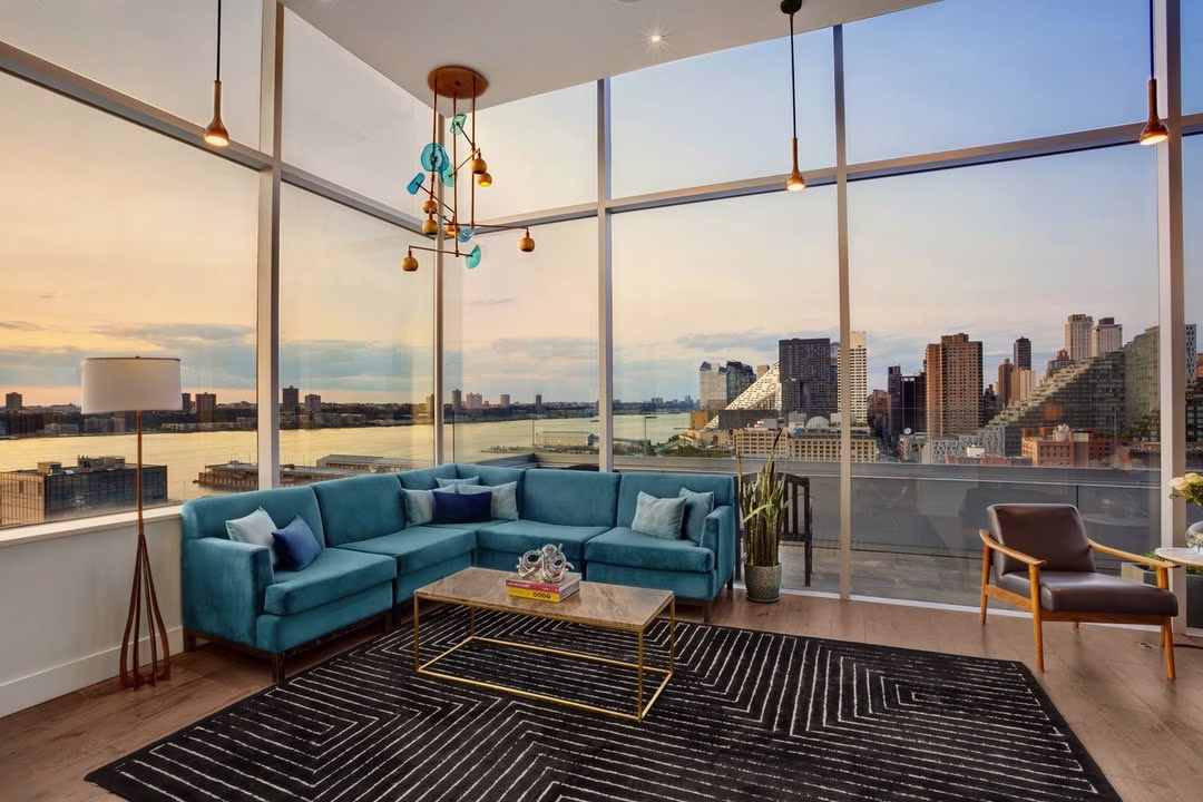 Rebel Hotel Company Ink48 New York boutique hotel rooftop terrace scene