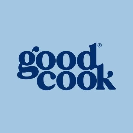 GoodCook registered trademark logo in dark navy blue serif font on a light blue background, representing the flagship housewares brand under Bradshaw Home